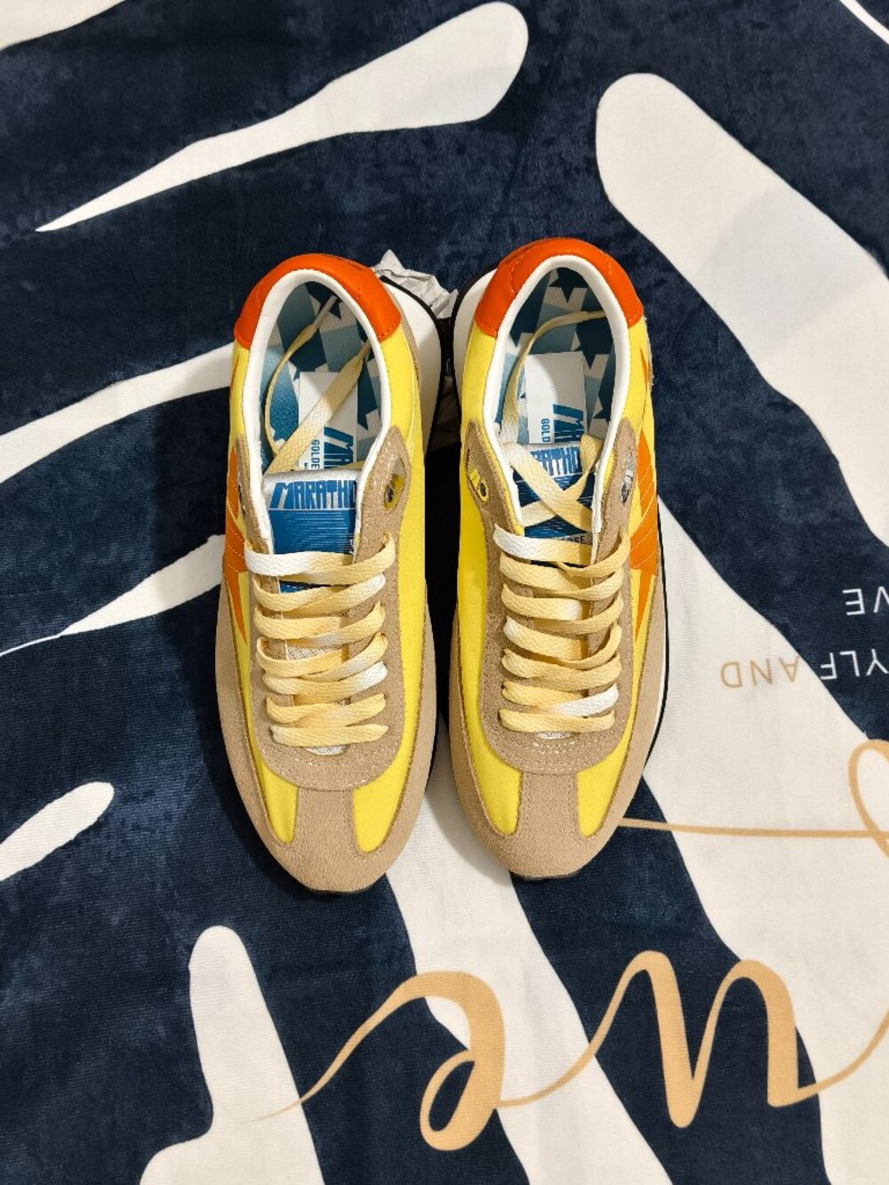 Golden Goose Marathon jogging shoes